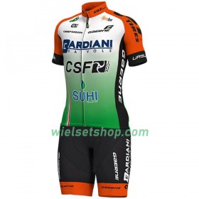 Fietskleding (Fietsshirt + Korte Koersbroek) 2019 Bardiani-CSF N001